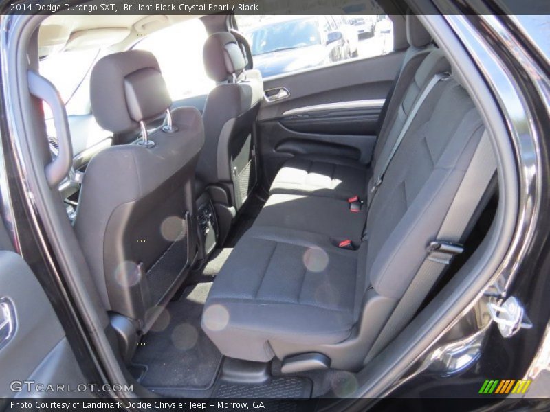 Brilliant Black Crystal Pearl / Black 2014 Dodge Durango SXT