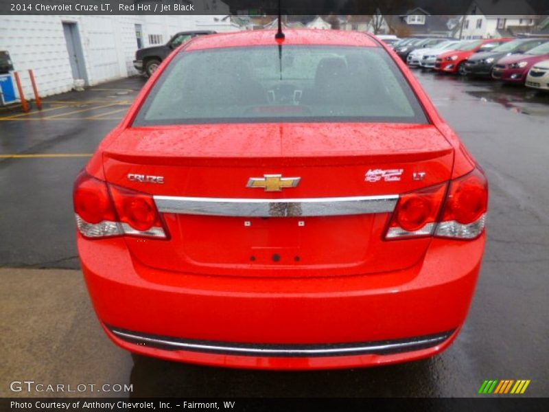 Red Hot / Jet Black 2014 Chevrolet Cruze LT