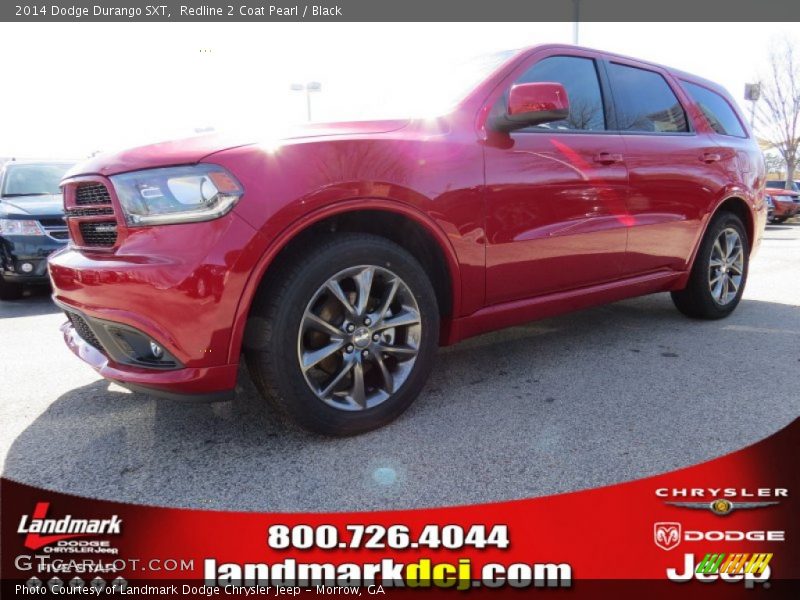 Redline 2 Coat Pearl / Black 2014 Dodge Durango SXT