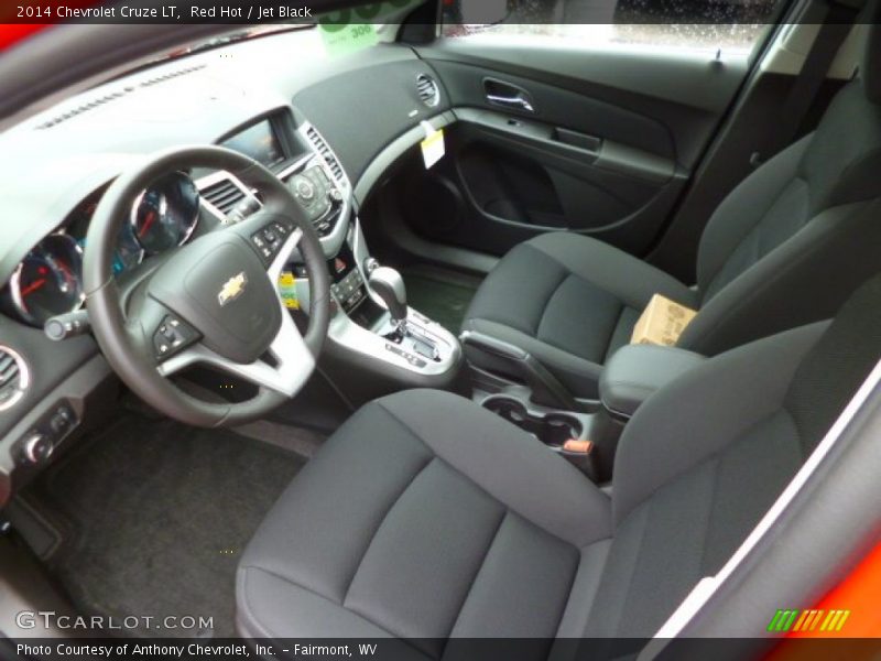 Red Hot / Jet Black 2014 Chevrolet Cruze LT
