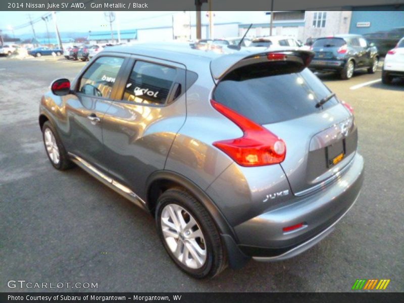 Gun Metallic / Black 2014 Nissan Juke SV AWD