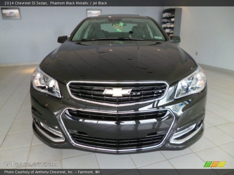 Phantom Black Metallic / Jet Black 2014 Chevrolet SS Sedan