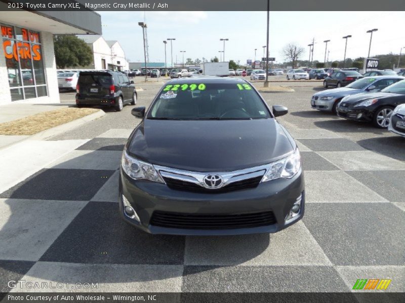 Magnetic Gray Metallic / Ash 2013 Toyota Camry XLE