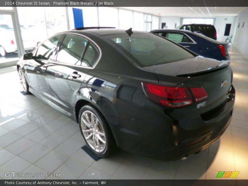 Phantom Black Metallic / Jet Black 2014 Chevrolet SS Sedan