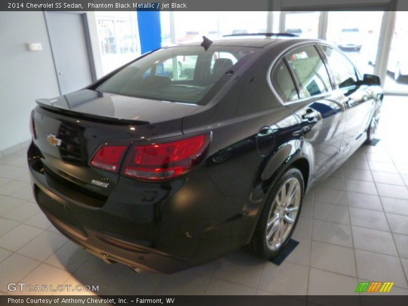 Phantom Black Metallic / Jet Black 2014 Chevrolet SS Sedan