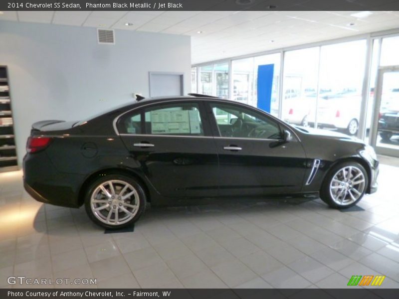 Phantom Black Metallic / Jet Black 2014 Chevrolet SS Sedan