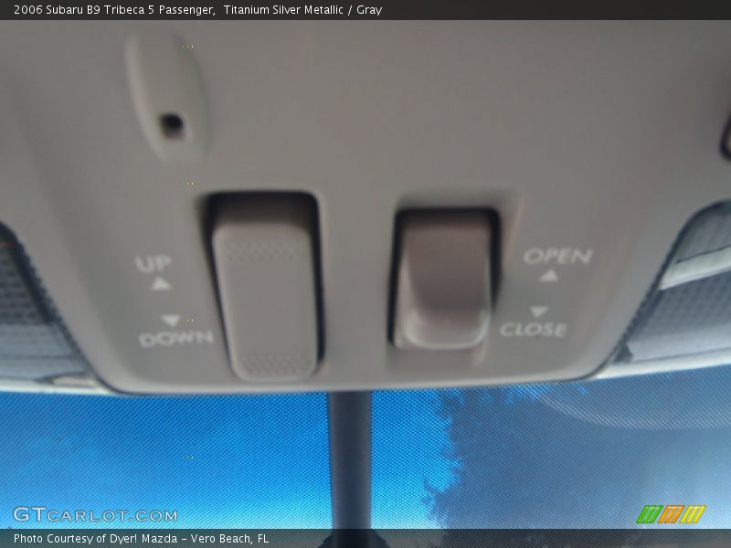 Titanium Silver Metallic / Gray 2006 Subaru B9 Tribeca 5 Passenger