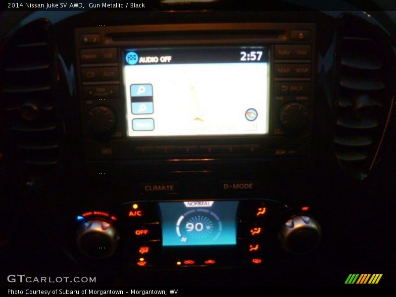 Gun Metallic / Black 2014 Nissan Juke SV AWD