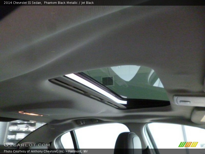 Phantom Black Metallic / Jet Black 2014 Chevrolet SS Sedan