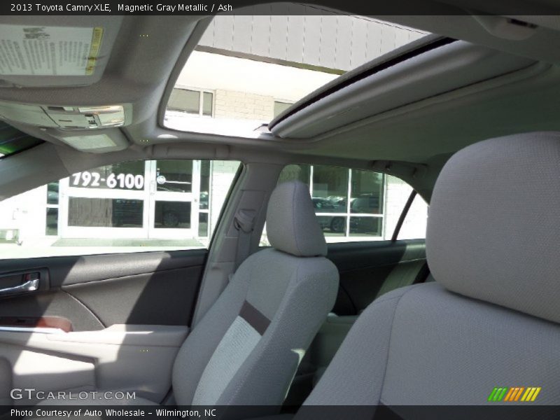 Magnetic Gray Metallic / Ash 2013 Toyota Camry XLE