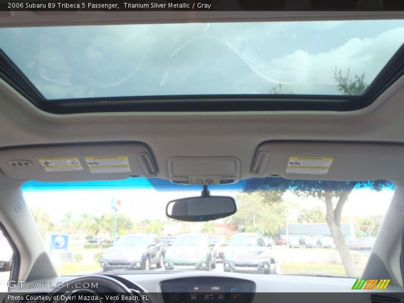 Titanium Silver Metallic / Gray 2006 Subaru B9 Tribeca 5 Passenger