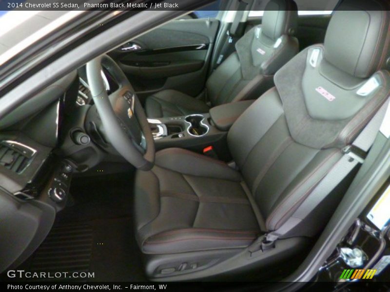 Front Seat of 2014 SS Sedan