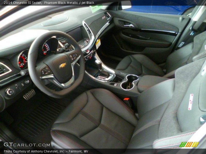 Jet Black Interior - 2014 SS Sedan 