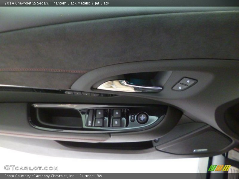 Phantom Black Metallic / Jet Black 2014 Chevrolet SS Sedan
