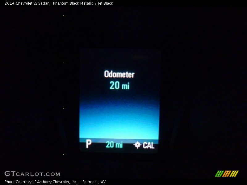 Phantom Black Metallic / Jet Black 2014 Chevrolet SS Sedan