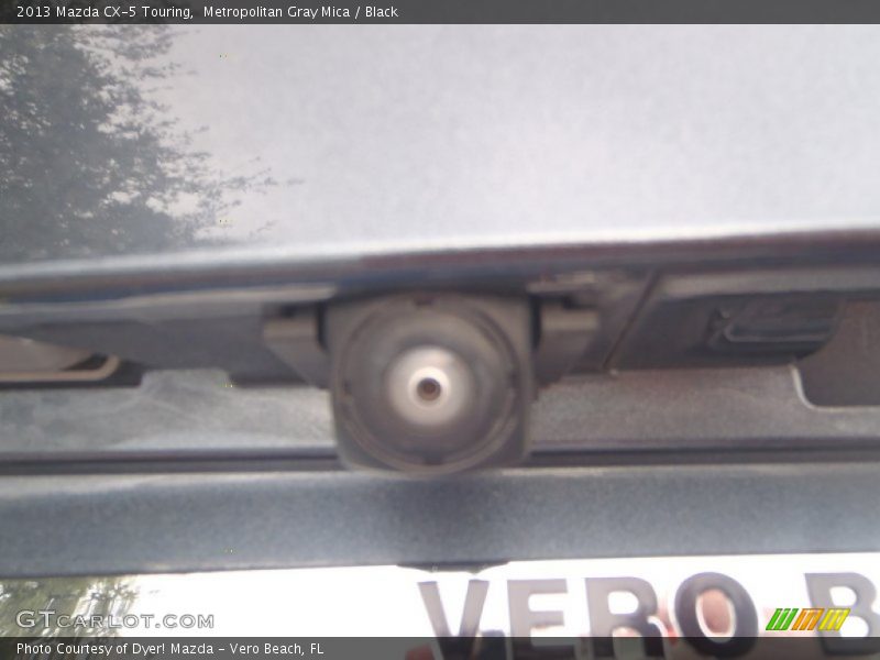 Metropolitan Gray Mica / Black 2013 Mazda CX-5 Touring