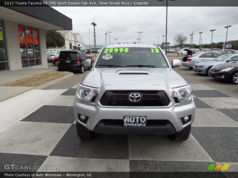 Silver Streak Mica / Graphite 2013 Toyota Tacoma V6 TRD Sport Double Cab 4x4