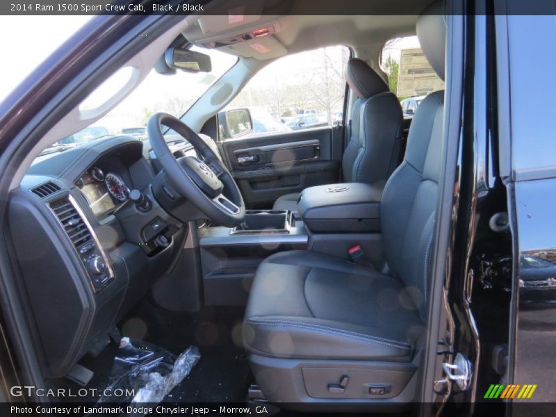 Black / Black 2014 Ram 1500 Sport Crew Cab