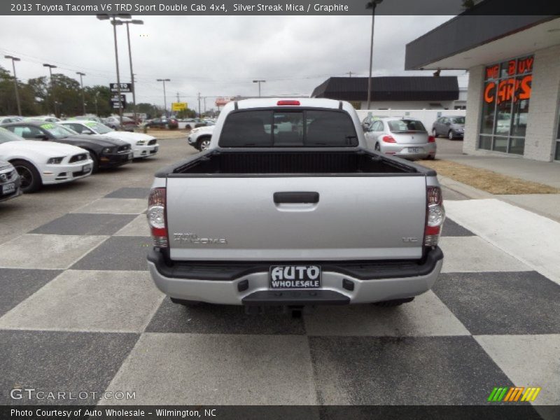 Silver Streak Mica / Graphite 2013 Toyota Tacoma V6 TRD Sport Double Cab 4x4