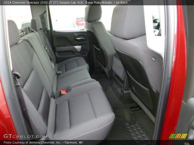 Deep Ruby Metallic / Jet Black 2014 Chevrolet Silverado 1500 LT Z71 Double Cab 4x4