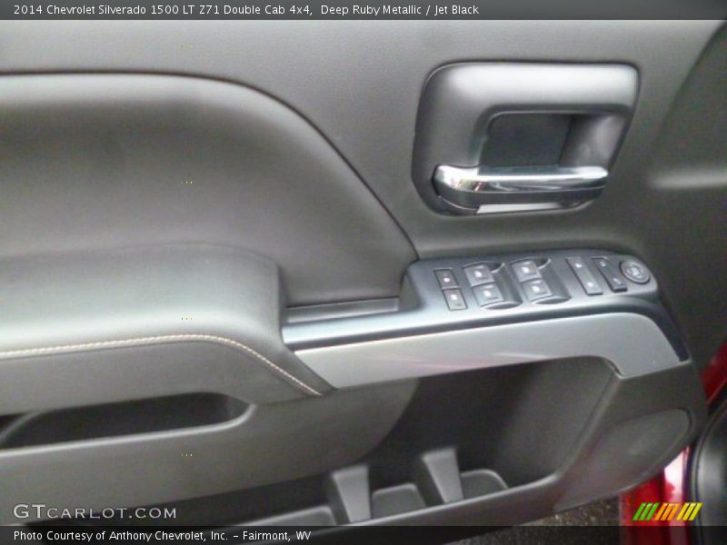 Deep Ruby Metallic / Jet Black 2014 Chevrolet Silverado 1500 LT Z71 Double Cab 4x4