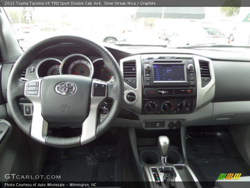 Silver Streak Mica / Graphite 2013 Toyota Tacoma V6 TRD Sport Double Cab 4x4