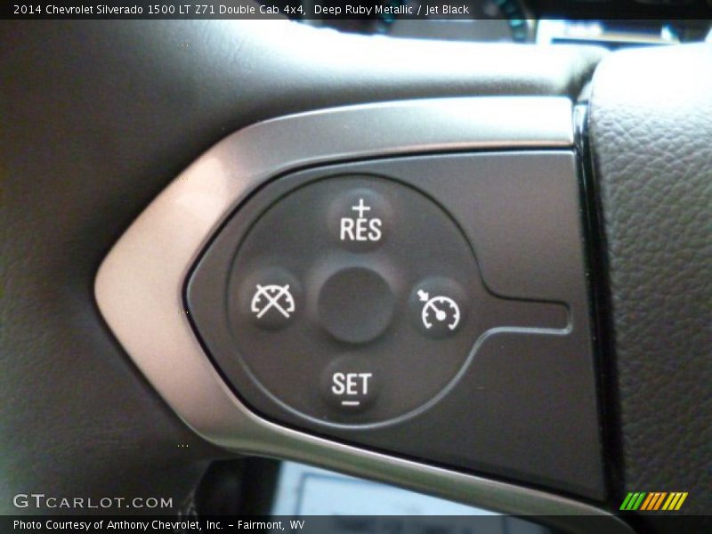 Deep Ruby Metallic / Jet Black 2014 Chevrolet Silverado 1500 LT Z71 Double Cab 4x4