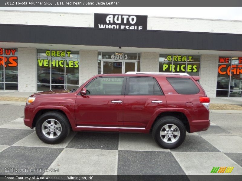 Salsa Red Pearl / Sand Beige Leather 2012 Toyota 4Runner SR5