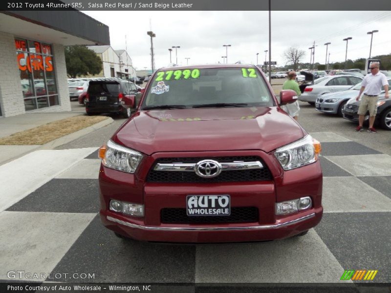 Salsa Red Pearl / Sand Beige Leather 2012 Toyota 4Runner SR5