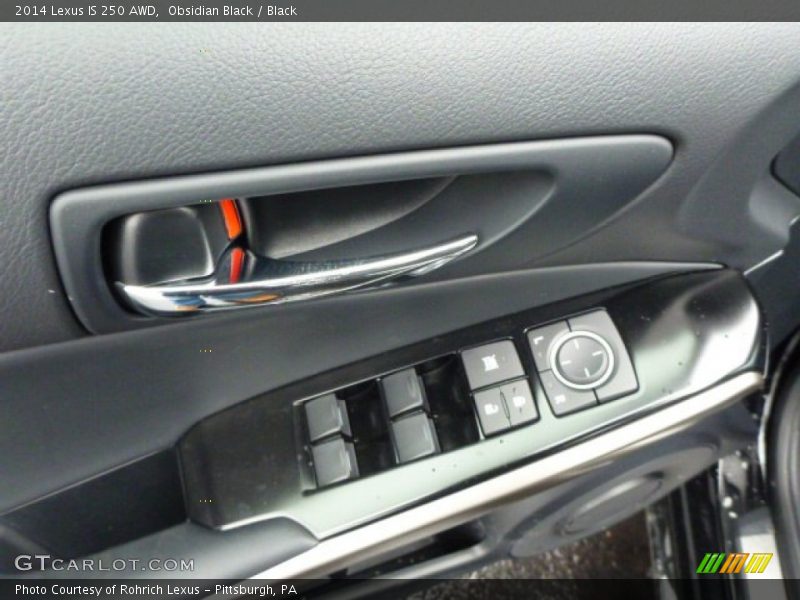 Obsidian Black / Black 2014 Lexus IS 250 AWD