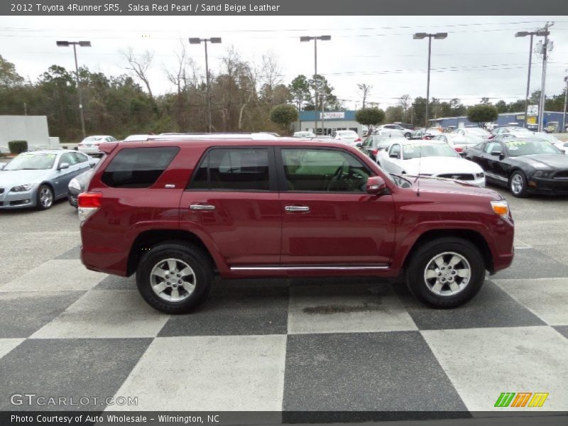Salsa Red Pearl / Sand Beige Leather 2012 Toyota 4Runner SR5