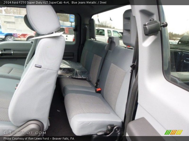 Blue Jeans Metallic / Steel 2014 Ford F250 Super Duty XLT SuperCab 4x4