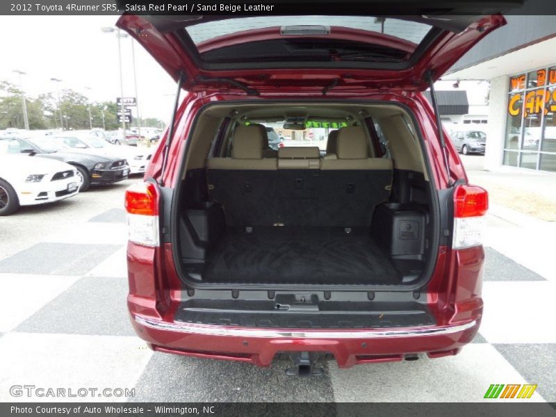 Salsa Red Pearl / Sand Beige Leather 2012 Toyota 4Runner SR5