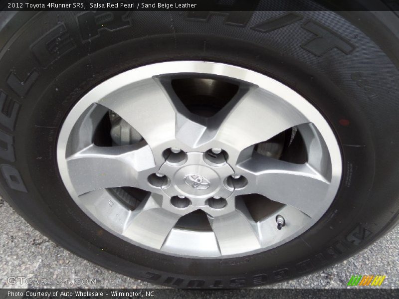 Salsa Red Pearl / Sand Beige Leather 2012 Toyota 4Runner SR5