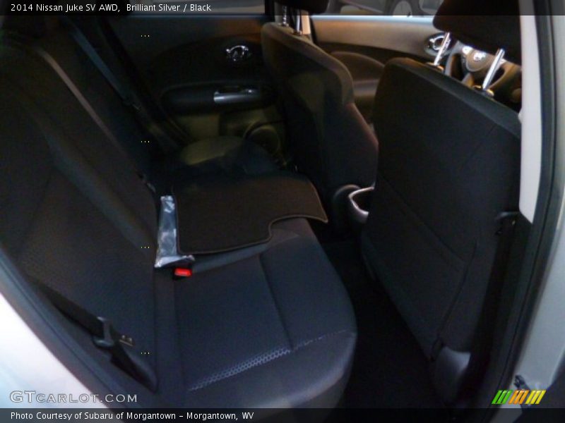 Brilliant Silver / Black 2014 Nissan Juke SV AWD