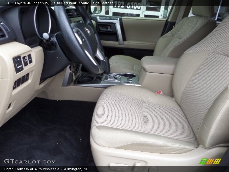 Salsa Red Pearl / Sand Beige Leather 2012 Toyota 4Runner SR5