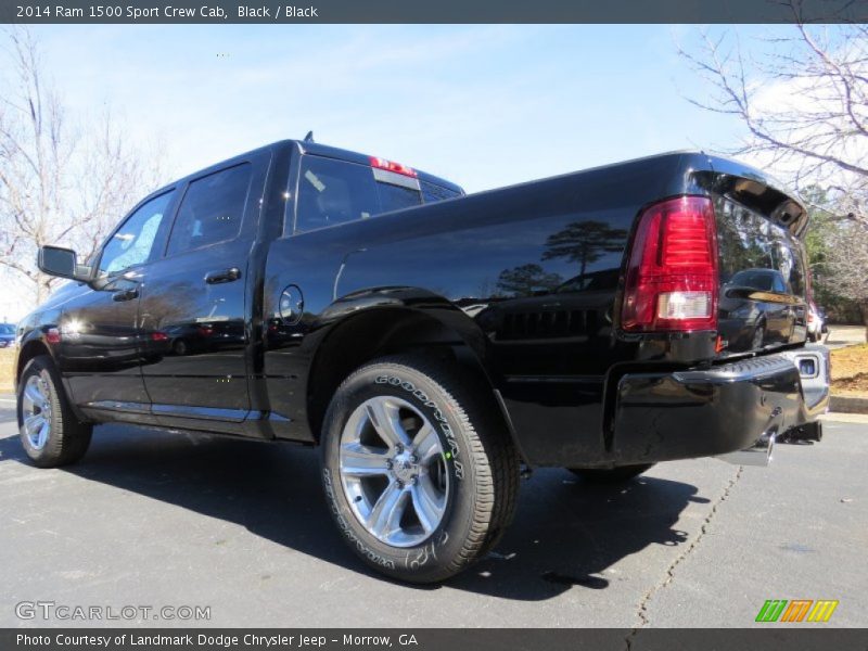 Black / Black 2014 Ram 1500 Sport Crew Cab