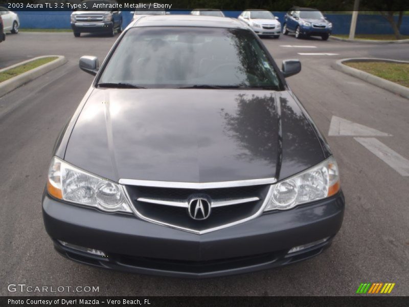 Anthracite Metallic / Ebony 2003 Acura TL 3.2 Type S
