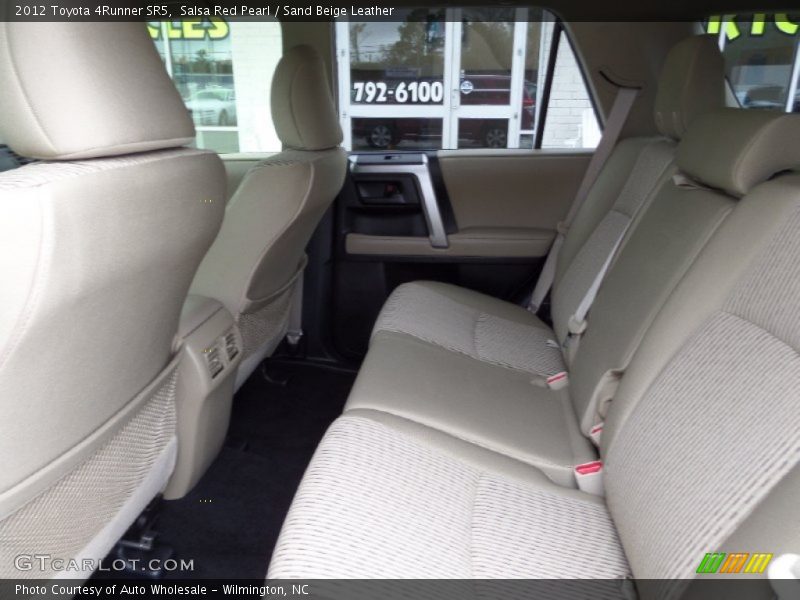 Salsa Red Pearl / Sand Beige Leather 2012 Toyota 4Runner SR5