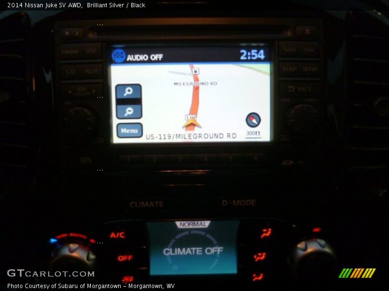 Brilliant Silver / Black 2014 Nissan Juke SV AWD