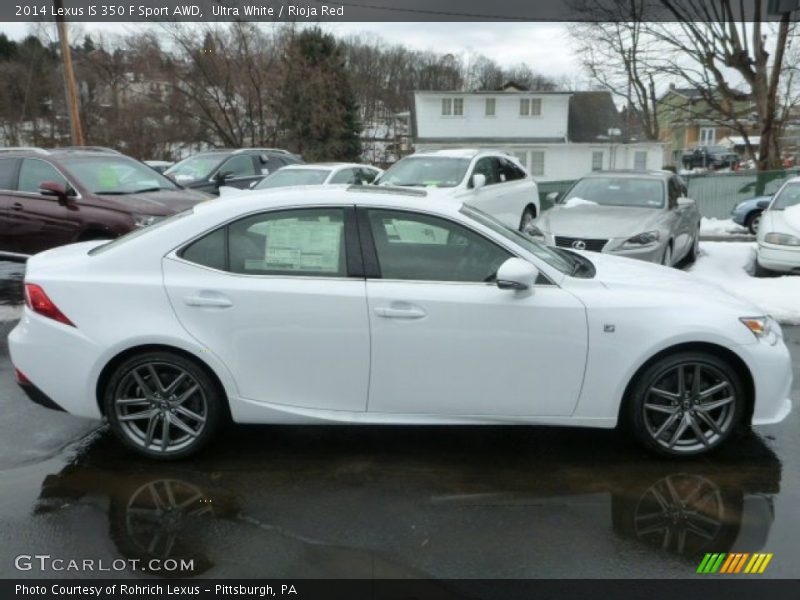  2014 IS 350 F Sport AWD Ultra White