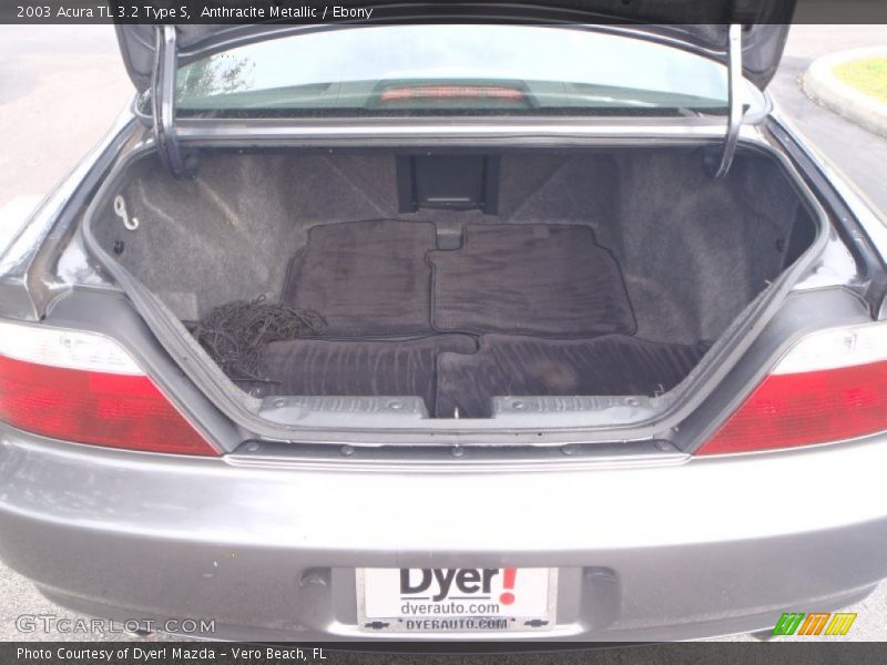 Anthracite Metallic / Ebony 2003 Acura TL 3.2 Type S