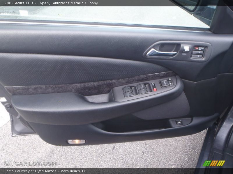 Anthracite Metallic / Ebony 2003 Acura TL 3.2 Type S