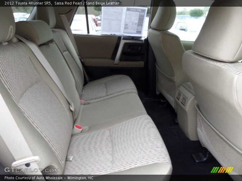 Salsa Red Pearl / Sand Beige Leather 2012 Toyota 4Runner SR5