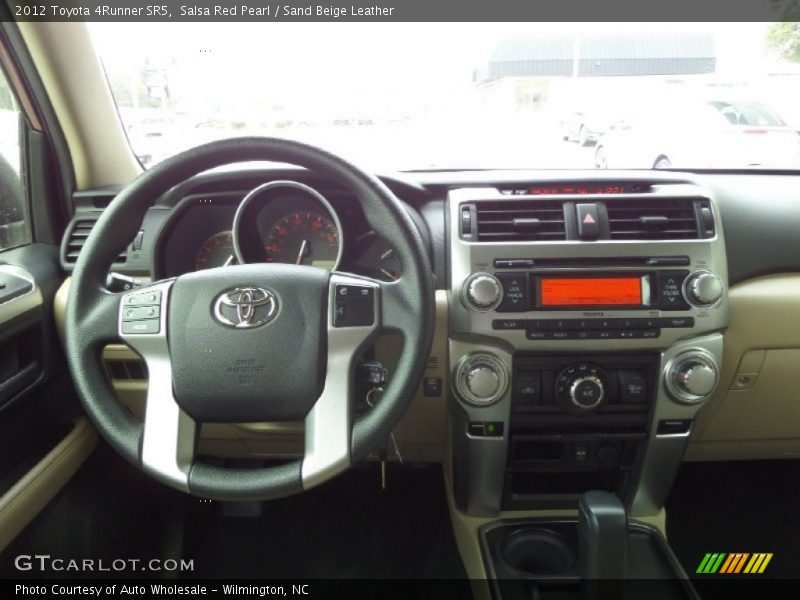 Salsa Red Pearl / Sand Beige Leather 2012 Toyota 4Runner SR5