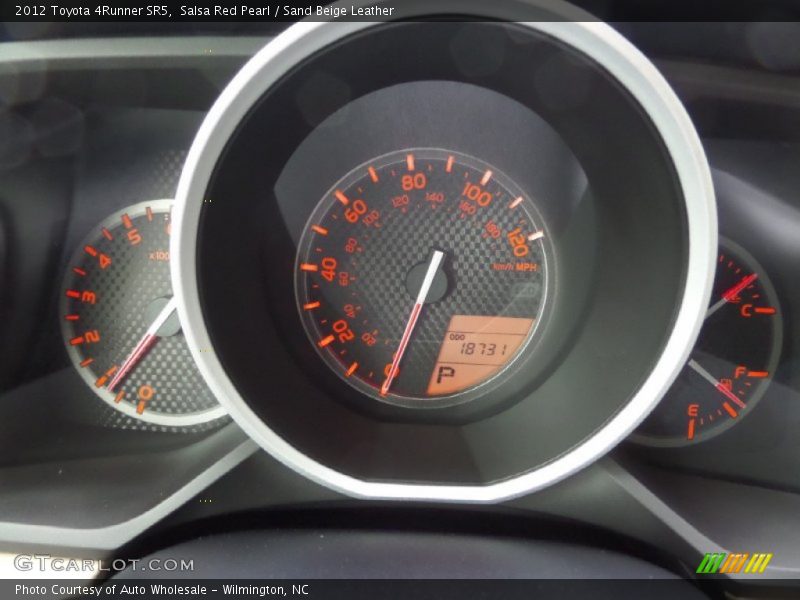 Salsa Red Pearl / Sand Beige Leather 2012 Toyota 4Runner SR5