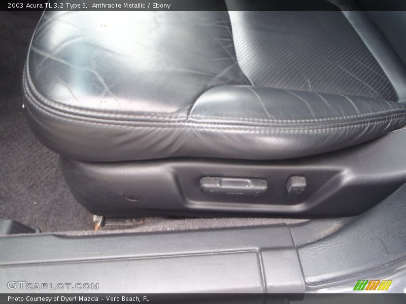 Anthracite Metallic / Ebony 2003 Acura TL 3.2 Type S