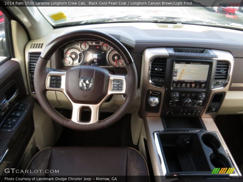 Dashboard of 2014 1500 Laramie Longhorn Crew Cab