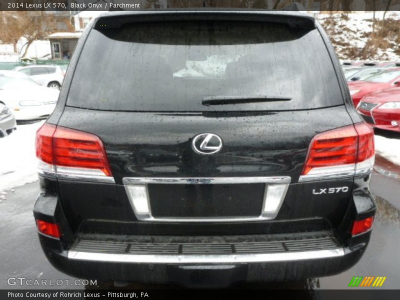 Black Onyx / Parchment 2014 Lexus LX 570