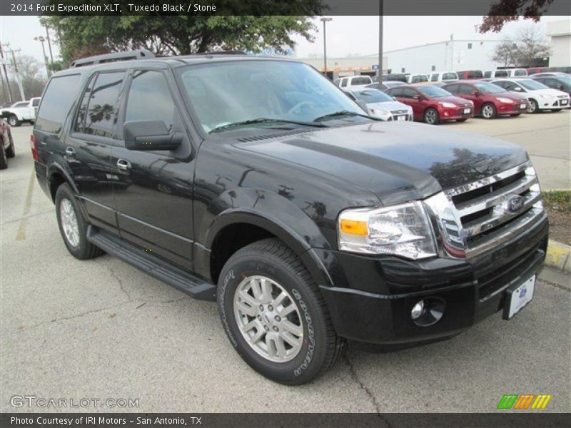 Tuxedo Black / Stone 2014 Ford Expedition XLT